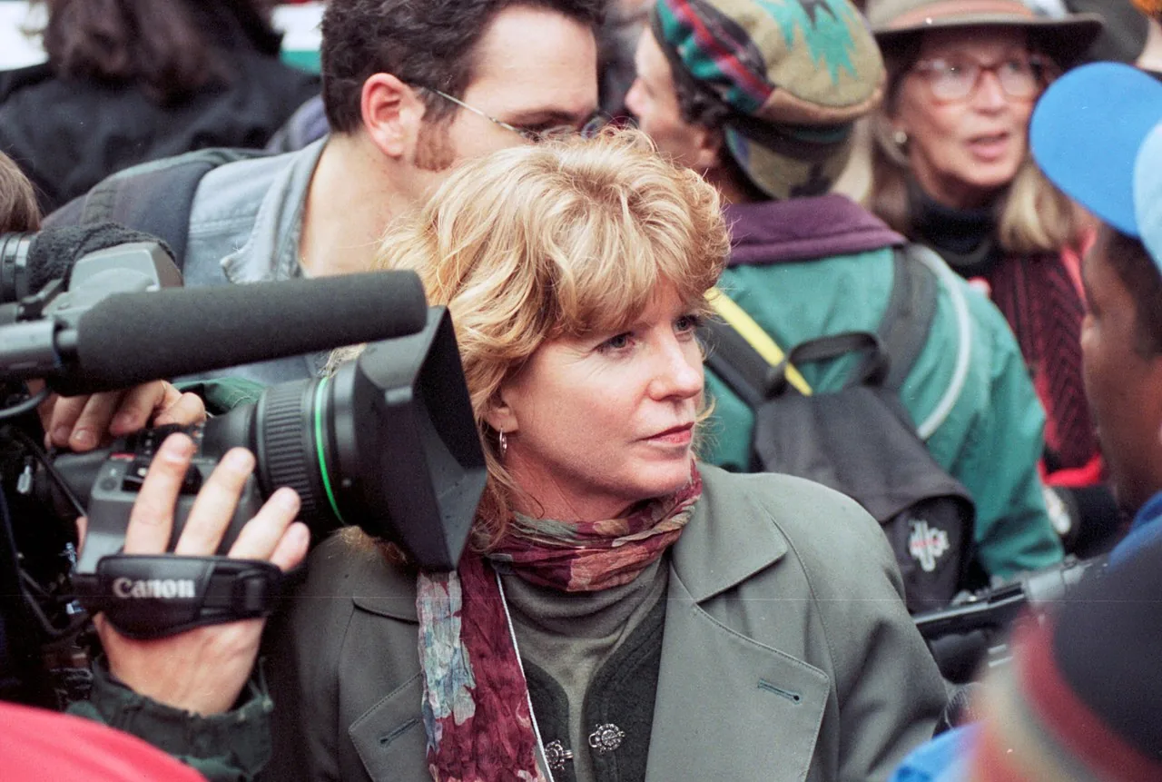 TV news broadcast camera